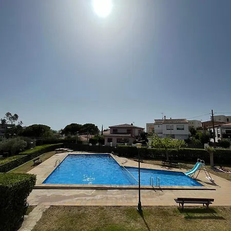 Ferienwohnung Calma Marina Roses Exterior foto